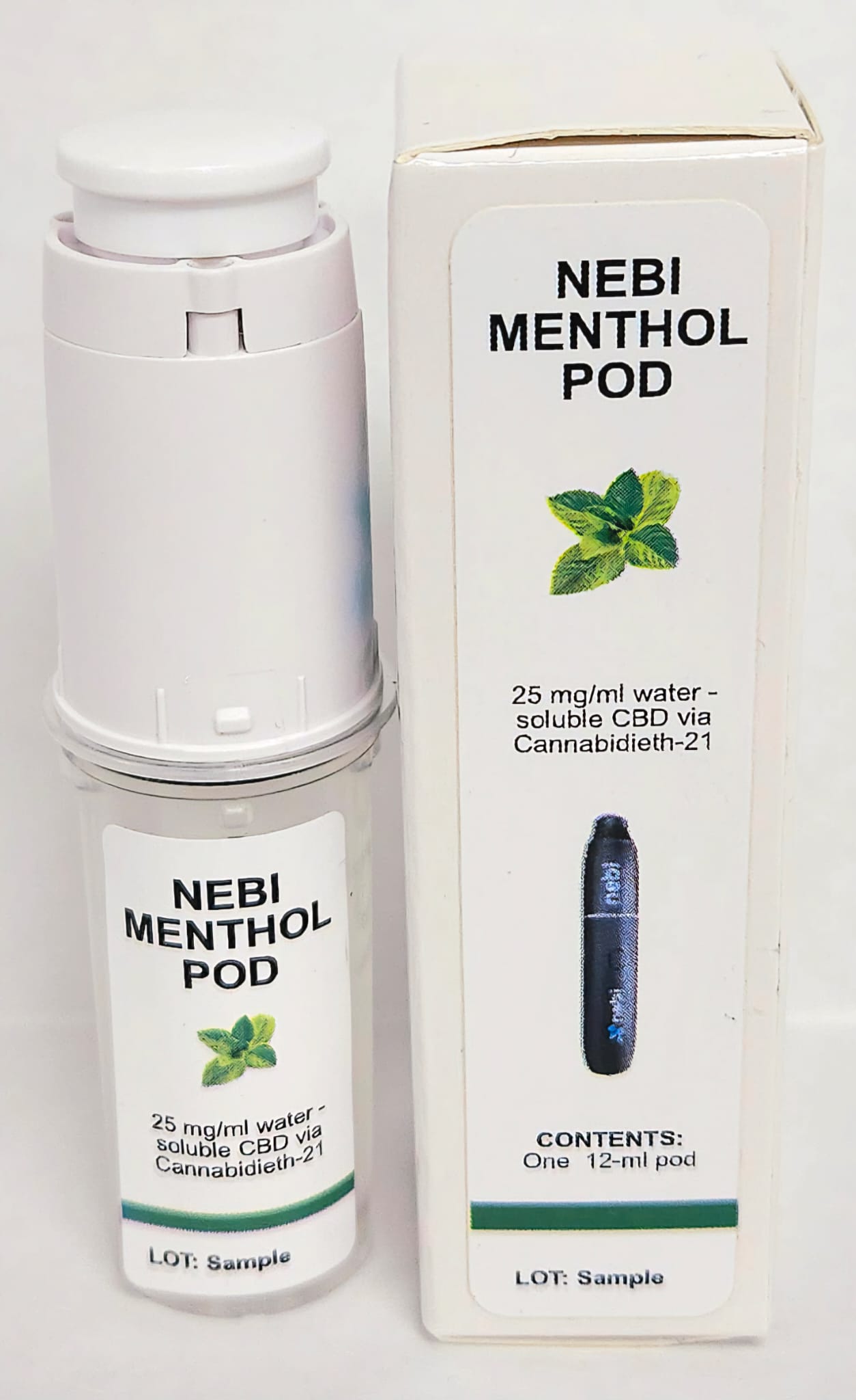 nebi pod: cbd - menthol